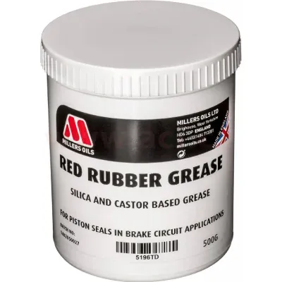 Millers Oils Red Rubber Grease, 500g
