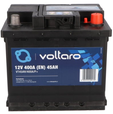Autobaterie Voltaro 12V, 45Ah, 400A, 619162