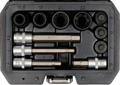 YATO Sada nářadí na brzdové třmeny 1/2" 3/8", YT-06808