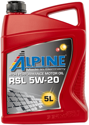 Variklinė alyva ALPINE RSL 5W-20 5L 100152A