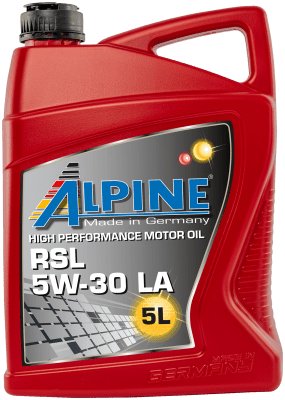 Variklinė alyva ALPINE RSL 5W-30 LA 5L 100302A