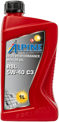 Variklinė alyva ALPINE RSL 5W-40 C3 1L 100171A