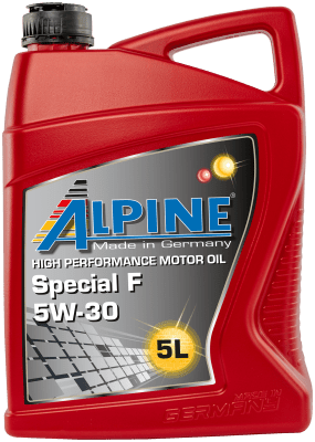 Variklinė alyva ALPINE Special F 5W-30 5L 100182A