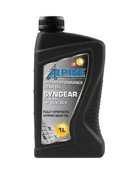 Transmisinė alyva ALPINE SYNGEAR 75W-90 1L 100741A