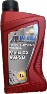Variklinė alyva ALPINE MULTI C3 5W-30 1L 121711A