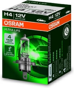 Lemputė H4 12V/60/55W P43T ULTRA LIFE