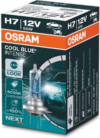Lemputė H7 OSRAM 12V/55W PX26D COOL BLUE INTENSE NEXTGEN 5000K