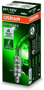 Lemputė H1 OSRAM 12V/55W ULTRA LIFE
