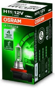 Lemputė H11 OSRAM 12V/55W ULTRA LIFE