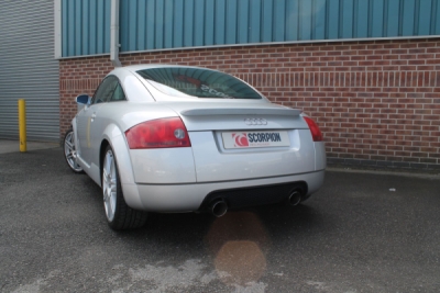 Cat-back výfukový systém s rezonátorem SCORPION SAU040