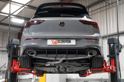 GPF-back výfukový systém bez rezonátoru SCORPION SVWS069