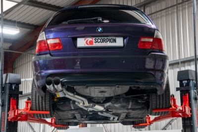 Cat-back výfukový systém DTM Style SCORPION SBM093DTM