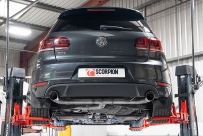 Predator cat-back výfukový systém s rezonátorem SCORPION SVW071