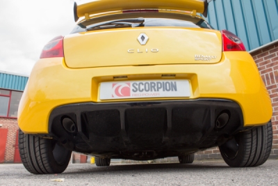 Cat-back výfukový systém s rezonátorem SCORPION SRN025S