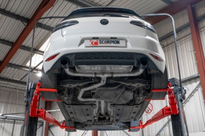 Cat-back výfukový systém GTI Style SCORPION SVWS068C