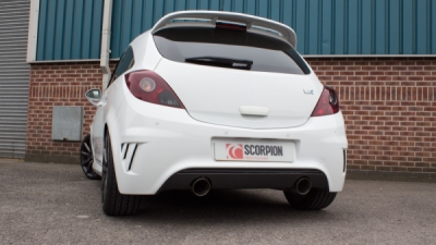 Cat-back výfukový systém s rezonátorem SCORPION SVX055