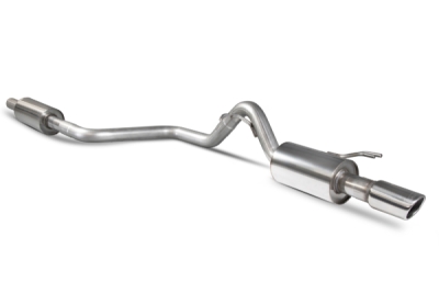 Cat-back výfukový systém s rezonátorem SCORPION SMT013