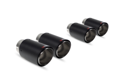 Koncovka výfuku 90mm z karbonu Ascari (2 páry) SCORPION 90ASC4