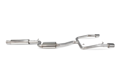 Cat-back výfukový systém s rezonátorem SCORPION SST012