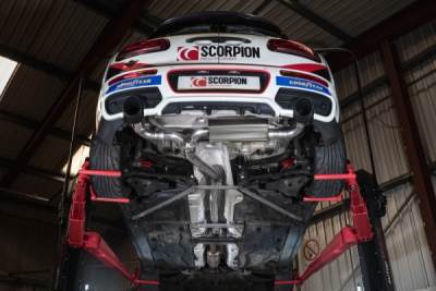 TunR GPF-back výfukový systém SCORPION SMN034C