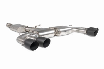 GPF-back výfukový systém s rezonátorem, bez klapky SCORPION SST016C