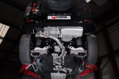 Náhrada zadního tlumiče výfuku SCORPION SLR002