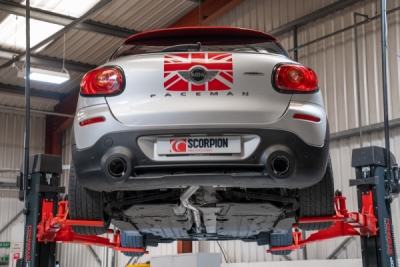 Cat-back výfukový systém bez rezonátoru SCORPION SMN026