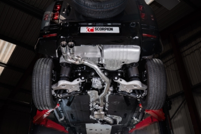 Náhrada zadního tlumiče výfuku SCORPION SLR002D