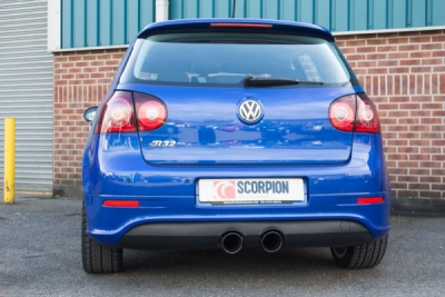 Cat-back výfukový systém s rezonátorem SCORPION SVW039