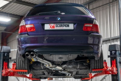 Cat-back výfukový systém DTM Style SCORPION SBM093DT