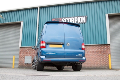 Cat/DPF-back výfukový systém s rezonátorem SCORPION SVW047