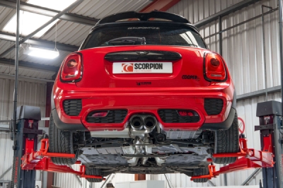 Cat-back výfukový systém bez rezonátoru SCORPION SMNS010CF