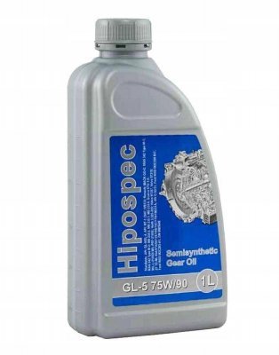 SPECOL 75W90 1L GL5 HIPOSPEC PÓŁSYNT.