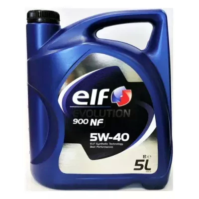 Ulje ELF EVOLUTION 900 NF 5W40 5 L - (DCI motori do 2009 god. BEZ DPFa, Renault RN0710)