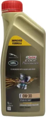 Ulje CASTROL EDGE PROFESSIONAL E 0W30 1 L - (Jaguar Land Rover STJLR.03.5007 - INGENIUM MOTORi)