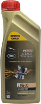 Ulje CASTROL EDGE PROFESSIONAL E 0W30 1 L - (Jaguar Land Rover STJLR.03.5007 - INGENIUM MOTORi)