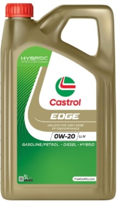 Ulje CASTROL EDGE LL IV 0W20 5 L - (VW 508, VW 509, BMW Longlife-17 FE+, MB 229.72)