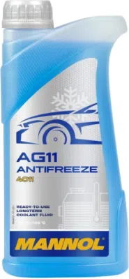 Antifriz RAZRIJEĐENI MANNOL G11 Plavi MANNOL -40C LONGTERM AG11 VW TL774C 1 L