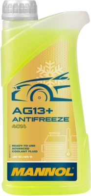 Antifriz Žuti RAZRIJEĐENI READY TO USE G13+ -40 C 1 L - (BMW, FORD, GM, RENAULT)
