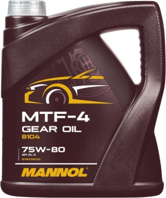Ulje za mjenjač MANNOL MTF GETRIEBEOEL 75W80 GL-4 4 L