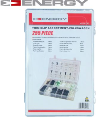 Komplet kopči VAG grupacija 275 komada ENERGY