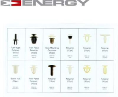 Komplet kopči PSA grupacija ENERGY