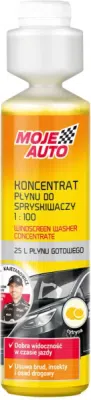 Koncentrat ljetne tekućine za vjetrobran Limun 250ml MOJE AUTO 19-087