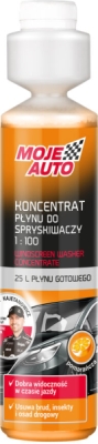 Koncentrat ljetne tekućine za vjetrobran Naranča 250ml MOJE AUTO 19-088