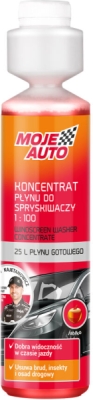 Koncentrat ljetne tekućine za vjetrobran Jabuka 250ml MOJE AUTO 19-089