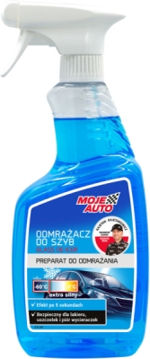 Odmrzivač stakala bez metanola 650ml raspršivač MOJE AUTO 25-011