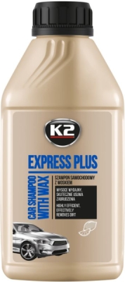 Autošampon s voskom Express Plus 500ml K2 K140