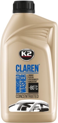 Koncentrat zimske tekućine za vjetrobran Claren -80°C 1L K2 K611