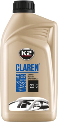 Zimska tekućina za vjetrobran Claren -22°C 1L K2 K621