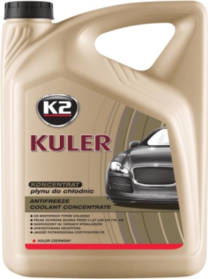 Koncentrat rashladne tekućine Kuler crveni 5L K2 T215C